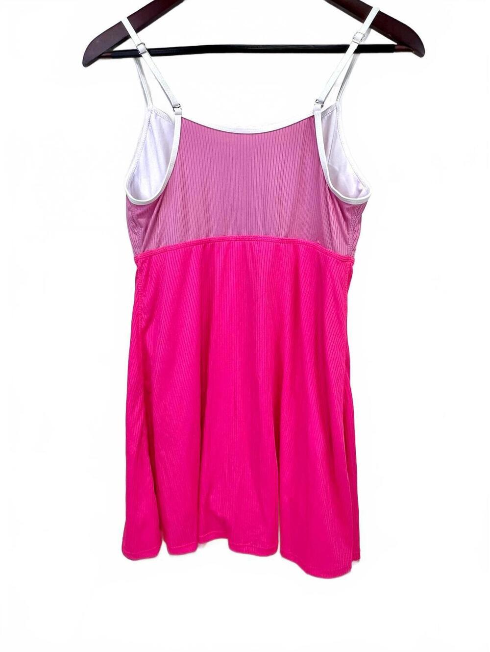 Pink and Magenta Size M Spaghetti Strap Swim Dress Swimsuit New without tags - Picture 2 of 8